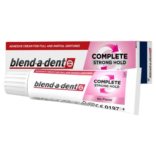 Blend-a-dent Complete Semleges Ízű Műfogsorrögzítő Krém, 47 g termékhez kapcsolódó kép