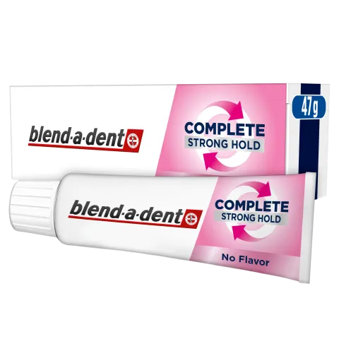 Blend-a-dent Complete Semleges Ízű Műfogsorrögzítő Krém, 47 g termékhez kapcsolódó kép