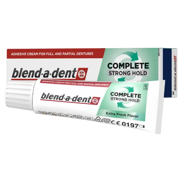 Blend-a-dent Complete Friss Ízű Műfogsorrögzítő Krém, 47 g termékhez kapcsolódó kép