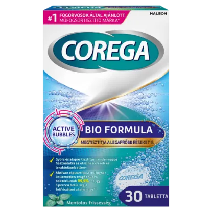 Corega Bio Formula műfogsortisztító tabletta 30 db termékhez kapcsolódó kép