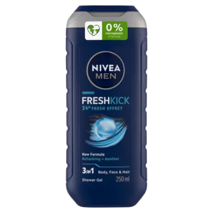 NIVEA MEN Fresh Kick tusfürdő 250 ml termékhez kapcsolódó kép