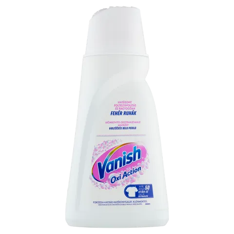 Vanish Oxi Action folteltávolító és fehérítő folyadék 1 l termékhez kapcsolódó kép