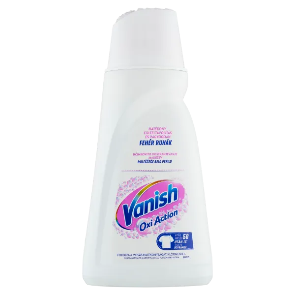 Vanish Oxi Action folteltávolító és fehérítő folyadék 1 l termékhez kapcsolódó kép