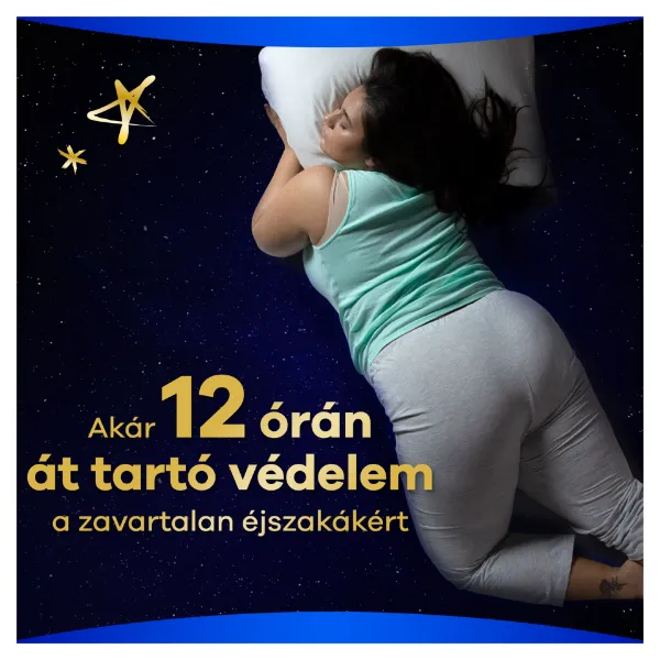Always Ultra Secure Night Extra (5-ös Méret) Szárnyas Betét Egészségügyi Betét, 10 Db termékhez kapcsolódó kép