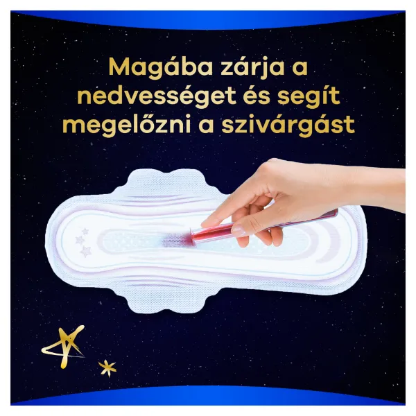 Always Ultra Secure Night Extra (5-ös Méret) Szárnyas Betét Egészségügyi Betét, 10 Db termékhez kapcsolódó kép