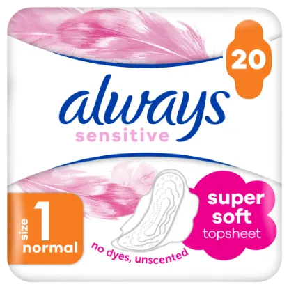 Always Ultra Sensitive Normal Plus (1-es Méret) Egészségügyi Betét , 20 db termékhez kapcsolódó kép