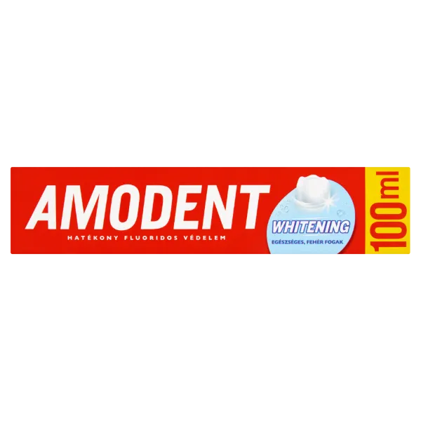 Amodent Whitening fogkrém 100 ml termékhez kapcsolódó kép