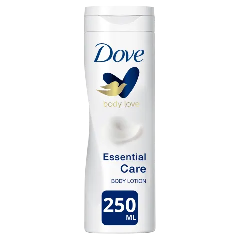 Dove Essential Care bőrtápláló testápoló száraz bőrre 250 ml termékhez kapcsolódó kép