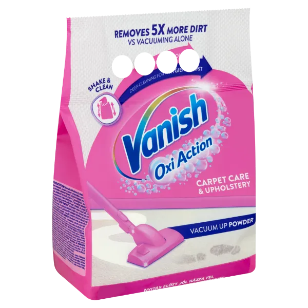 Vanish Oxi Action szőnyegtisztító por 650 g termékhez kapcsolódó kép