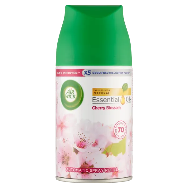 Air Wick Freshmatic Cseresznyevirág automata légfrissítő spray utántöltő 250 ml termékhez kapcsolódó kép