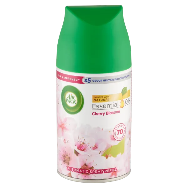 Air Wick Freshmatic Cseresznyevirág automata légfrissítő spray utántöltő 250 ml termékhez kapcsolódó kép