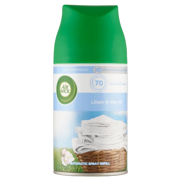 Air Wick Freshmatic Frissen Mosott Ruha automata légfrissítő spray utántöltő 250 ml termékhez kapcsolódó kép