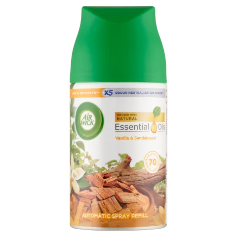 Air Wick Freshmatic Automata légfrissítő spray utántöltő, Vanília és Szantálfa, 250ml termékhez kapcsolódó kép