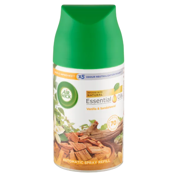 Air Wick Freshmatic Automata légfrissítő spray utántöltő, Vanília és Szantálfa, 250ml termékhez kapcsolódó kép