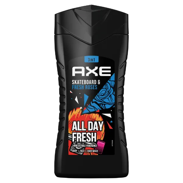 AXE Skateboard&Roses tusfürdő 250 ml termékhez kapcsolódó kép
