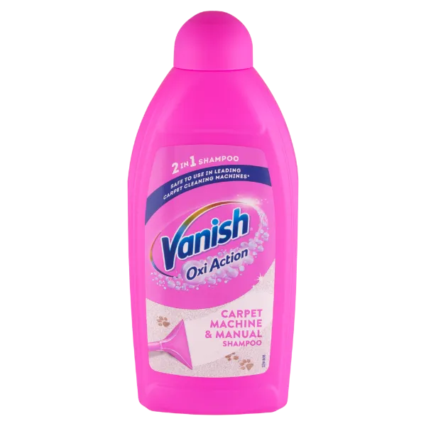 Vanish Oxi Action gépi szőnyeg- és kárpittisztító sampon 500 ml termékhez kapcsolódó kép