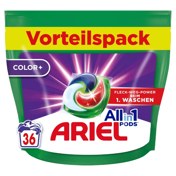 Ariel All-in-1 PODS Color+ folyékony mosókapszula, 36 Mosáshoz termékhez kapcsolódó kép