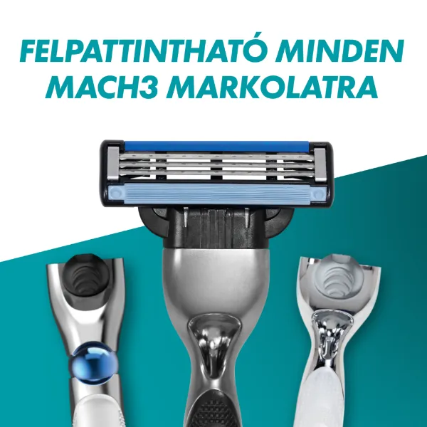 Gillette Mach3 Borotvabetétek Férfi Borotvához, 5 db Borotvabetét termékhez kapcsolódó kép