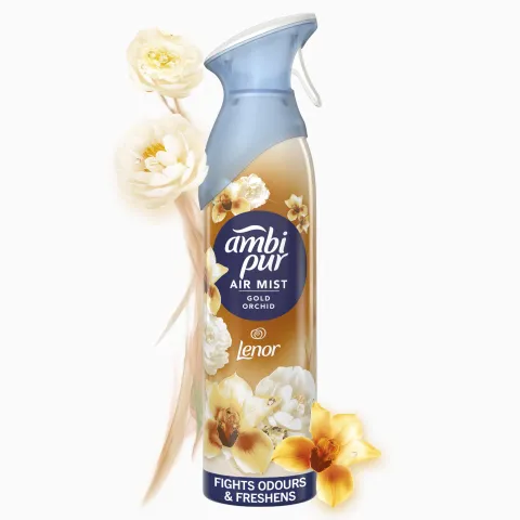 Ambi Pur Gold Orchid Légfrissítő Spray, 185 ml termékhez kapcsolódó kép