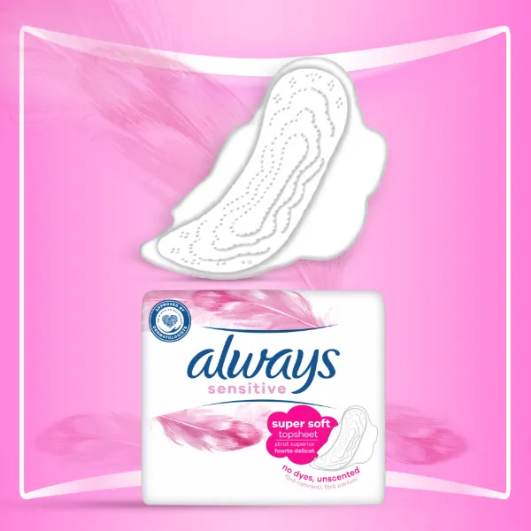 Always Ultra Sensitive Night (3-as Méret) Egészségügyi Betét, 14 db termékhez kapcsolódó kép