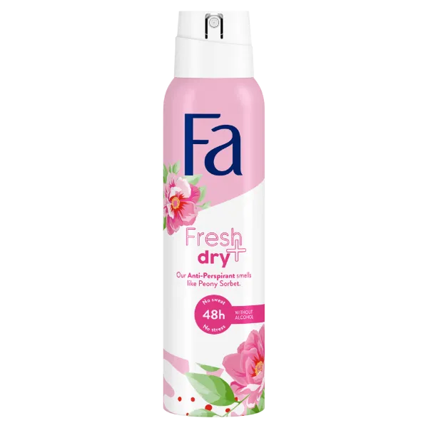 Fa Fresh+Dry izzadásgátló deospray 150 ml termékhez kapcsolódó kép