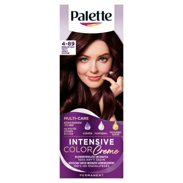 Palette Intensive Color Creme tartós hajfesték 4-89 Intenzív padlizsán termékhez kapcsolódó kép