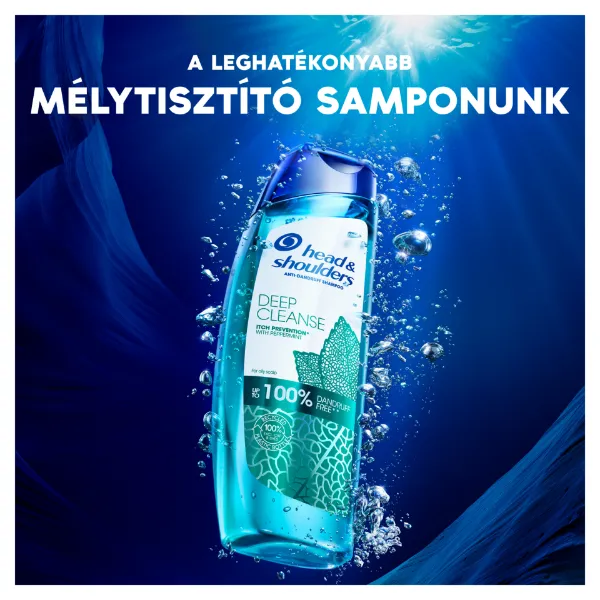 Head & Shoulders Deep Cleanse Itch Relief korpásodás elleni sampon – 300 ml termékhez kapcsolódó kép