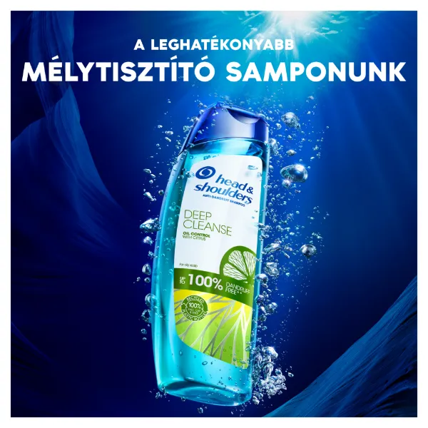 Head & Shoulders Deep Cleanse Oil Control korpásodás elleni sampon – 300 ml termékhez kapcsolódó kép