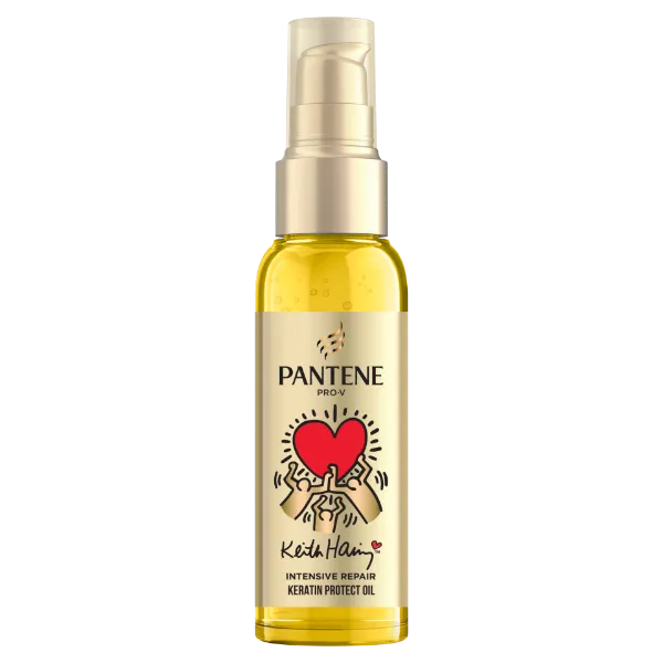 Pantene Pro-V Pantene x Keith Haring különleges művészkiadás Intensive Repair hajápoló olaj 100ml termékhez kapcsolódó kép