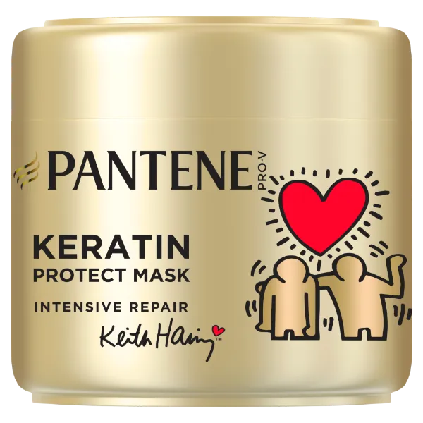 Pantene ProV x Keith Haring Artist Edition Intensive Repair hajpakolás 300ml száraz károsodott hajra termékhez kapcsolódó kép