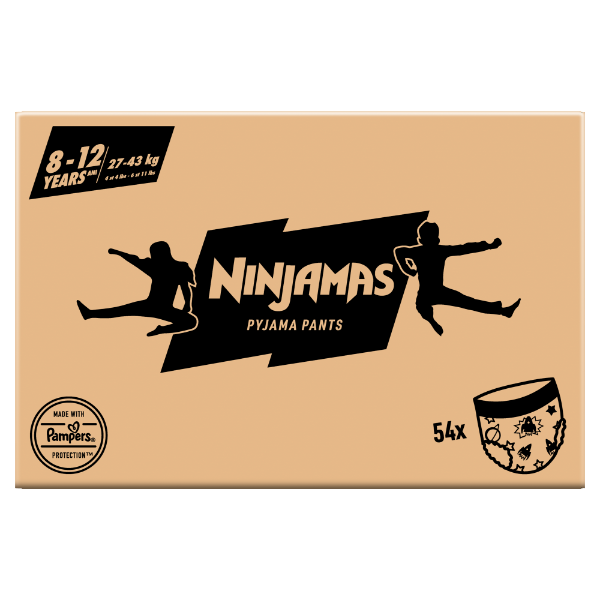 Ninjamas Pyjama Pants Űrhajós, 54 db Pyjama Bugyipelenka, 8 Éves Kor, 27kg-43kg termékhez kapcsolódó kép