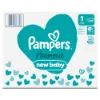 Pampers Harmonie Baby Pelenka, Méret: 1, 180 db Pelenka, 2kg-5kg termékhez kapcsolódó kép