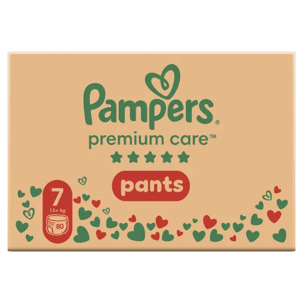 Pampers Premium Care Bugyipelenka, Méret: 7, 80 db, 15kg+ termékhez kapcsolódó kép