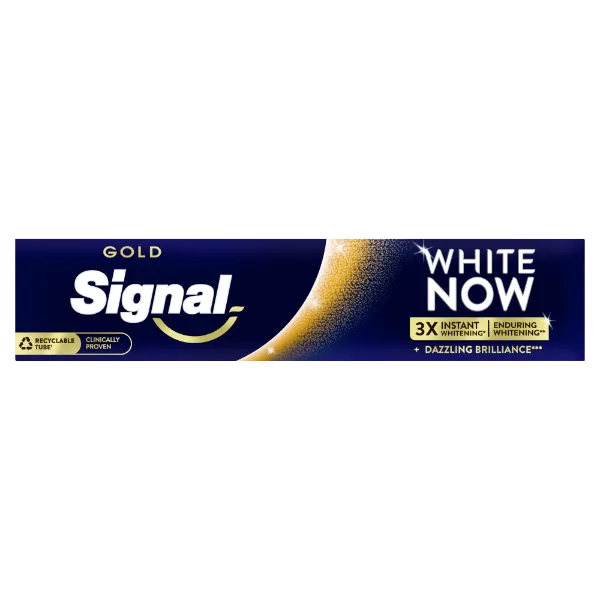 Signal White Now Gold fogkrém 75 ml termékhez kapcsolódó kép