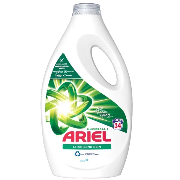 Ariel Folyékony Mosószer, 1.7l, 34 Mosáshoz, Brilliant Clean Universal+ termékhez kapcsolódó kép
