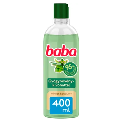 Baba sampon minden hajtípusra gyógynövényekkel 400 ml termékhez kapcsolódó kép