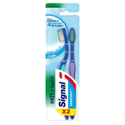 Signal Clean puha fogkefe 2 db termékhez kapcsolódó kép