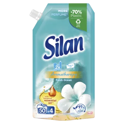 Silan Aromatherapy Fresh Ocean öblítő koncentrátum 54 mosás 594 ml termékhez kapcsolódó kép