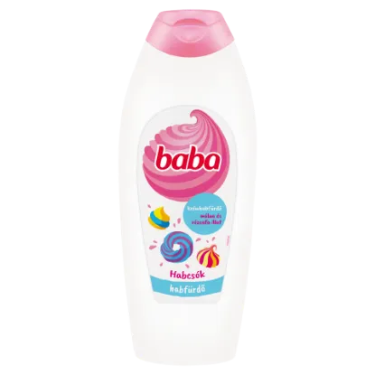 Baba Habcsók krémhabfürdő málna és rózsafa illat 750 ml  termékhez kapcsolódó kép