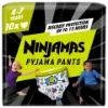Ninjamas Éjszakai Nedvszívó Alsónemű Szivek, 10 Éjszakai Nedvszívó Alsónemű, 7 Korúak Számára termékhez kapcsolódó kép