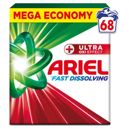 Ariel Mosópor, 3.74 kg, 68 Mosáshoz, +Ultra Oxi Effect termékhez kapcsolódó kép
