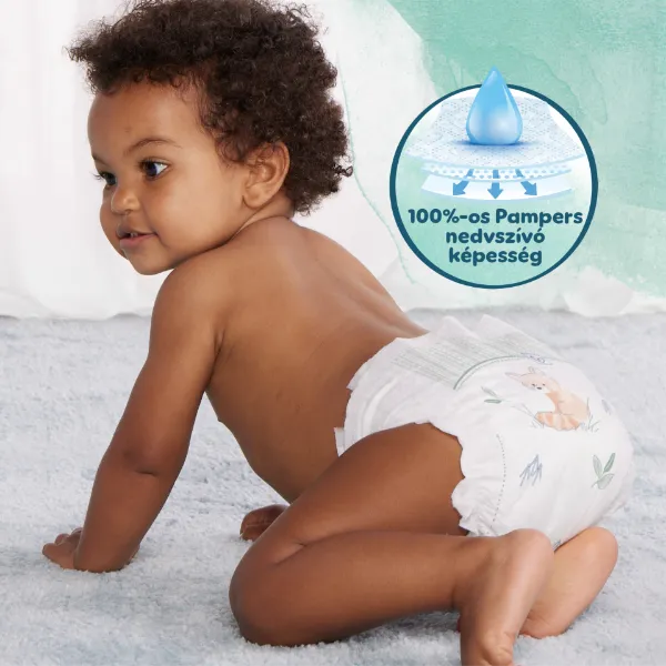Pampers Harmonie Baby Pelenka - havi pelenkacsomag, Méret: 4, 174 db Pelenka, 9kg-14kg termékhez kapcsolódó kép