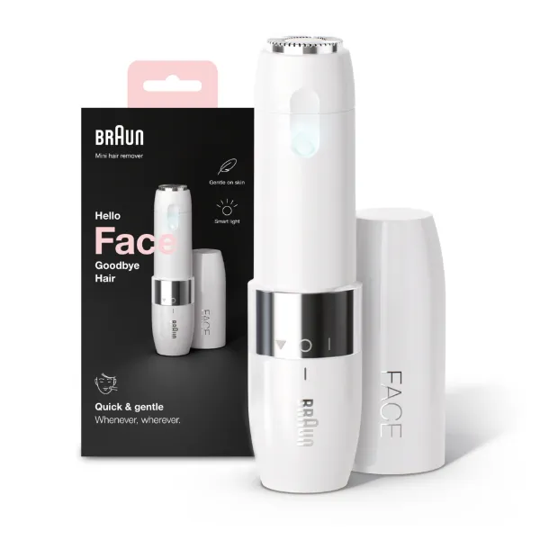 BRAUN FS1000 Mini arcszőrtelenítő Smartlight funkcióval, fehér termékhez kapcsolódó kép