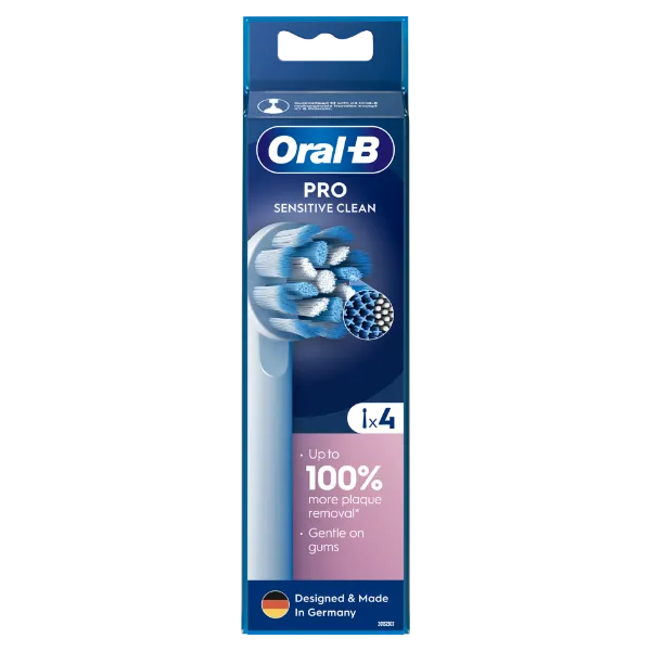 Oral-B Pro Sensitive Clean Fogkefefejek, 4 db termékhez kapcsolódó kép