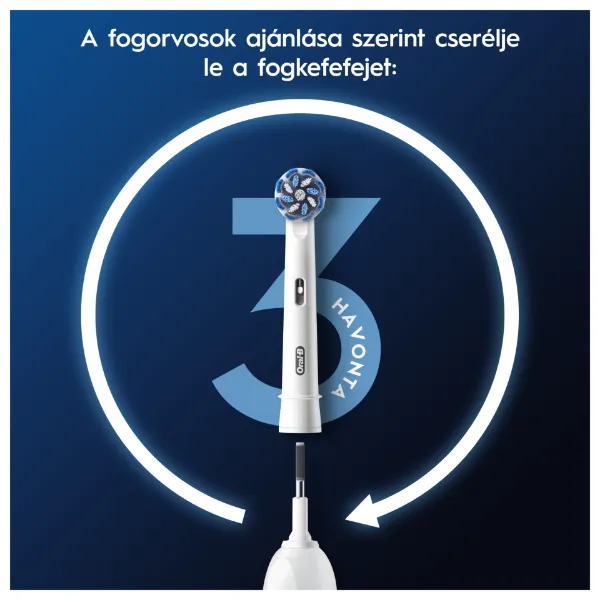 Oral-B Pro Sensitive Clean Fogkefefejek, 4 db termékhez kapcsolódó kép