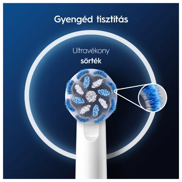 Oral-B Pro Sensitive Clean Fogkefefejek, 4 db termékhez kapcsolódó kép