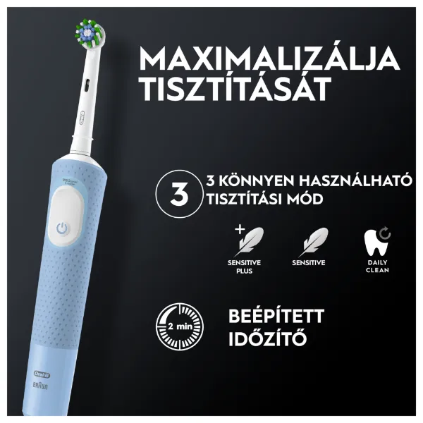 Oral-B Vitality Pro Elektromos Fogkefe, Fekete termékhez kapcsolódó kép