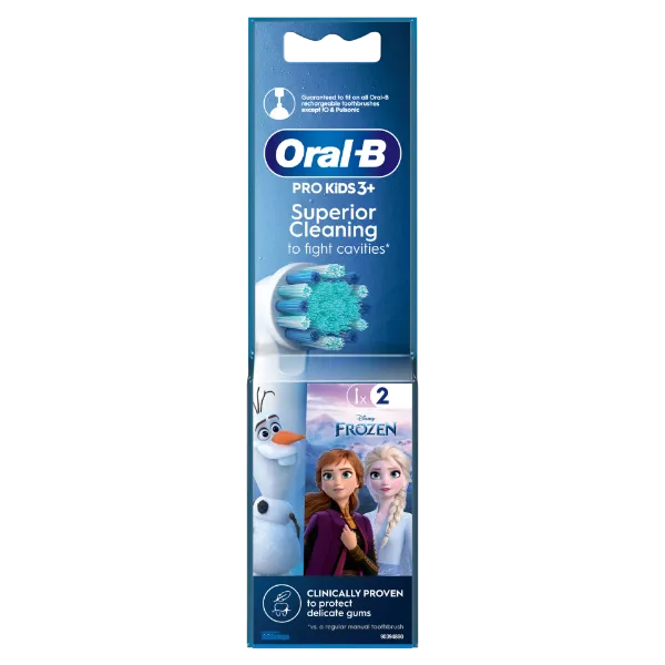 Oral-B Pro Kids Fogkefefej Disney Jégvarázs Figurákkal, 2 db termékhez kapcsolódó kép