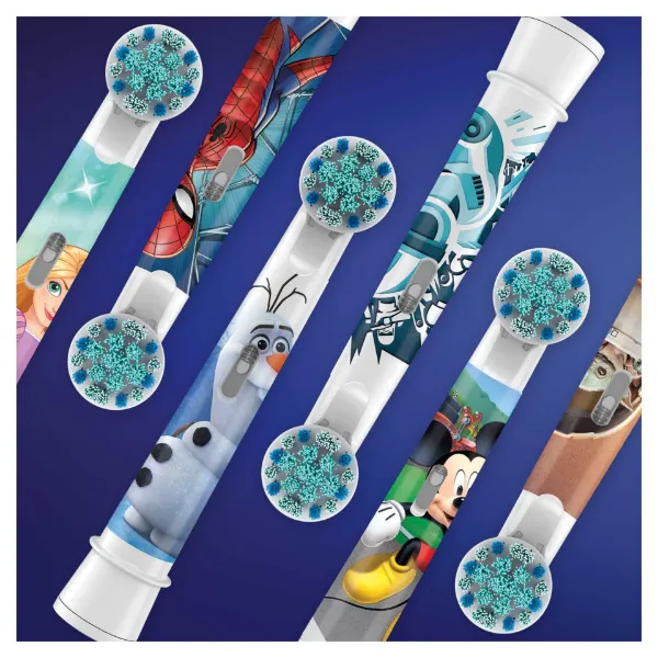 Oral-B Pro Kids Fogkefefej Disney Jégvarázs Figurákkal, 2 db termékhez kapcsolódó kép