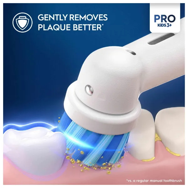 Oral-B Pro Kids Fogkefefej Pókember Figurákkal, 2 db termékhez kapcsolódó kép